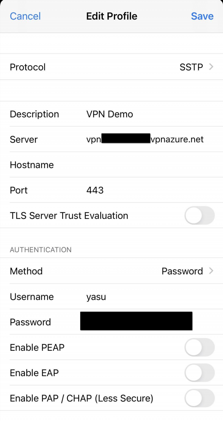 Бесплатные vpn сервера для iphone