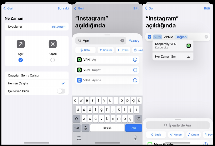 Instagram с впн
