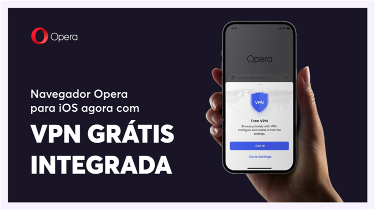 Opera впн