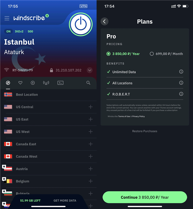 Платные vpn для андроид