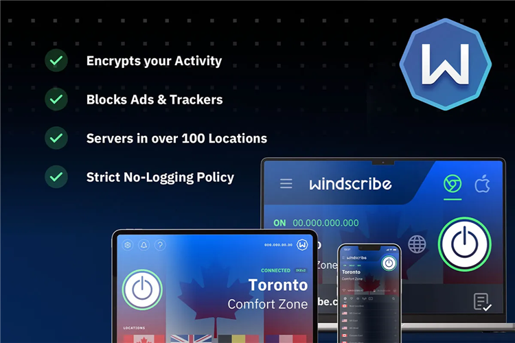 Windscribe vpn для яндекс браузера