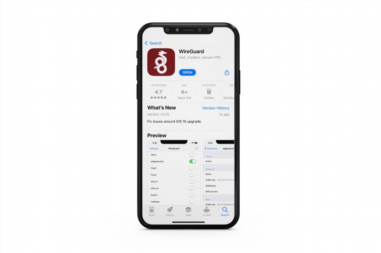 Wireguard vpn настройка iphone